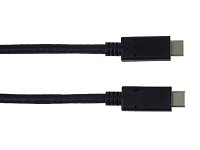 PremiumCord USB-C kabel ( USB 3.2 generation 2x2, 5A, 20Gbit/s ) černý, 1m