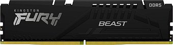 Kingston FURY Beast/DDR5/128GB/5200MHz/CL40/4x32GB/Black