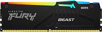 Kingston FURY Beast/DDR5/64GB/5200MHz/CL40/4x16GB/RGB/Black