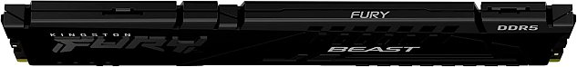 Kingston FURY Beast/DDR5/64GB/6000MHz/CL40/4x16GB/Black