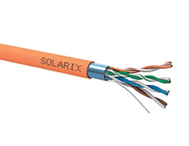 Inst.kabel Solarix CAT5E FTP LSOHFR B2ca 500m/cív.