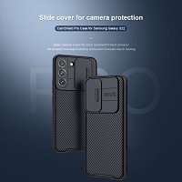 Nillkin CamShield PRO Zadní Kryt pro Samsung Galaxy S23 Ultra Black