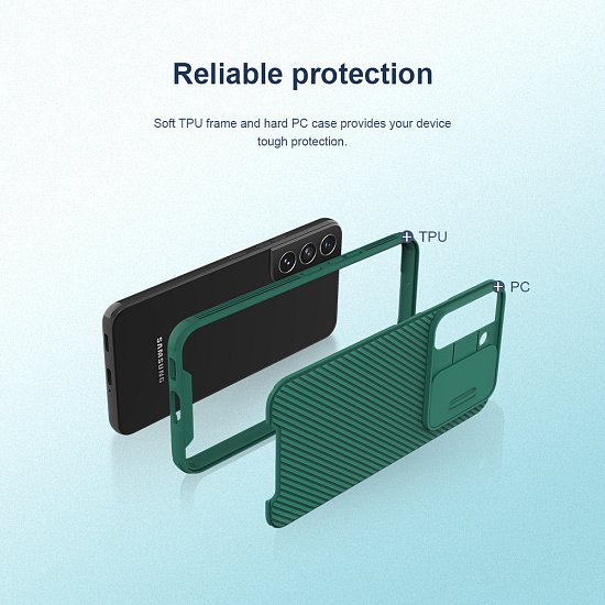 Nillkin CamShield PRO Zadní Kryt pro Samsung Galaxy S23 Ultra Black