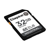 32GB SDHC Kingston Industrial C10  U3 V30 pSLC