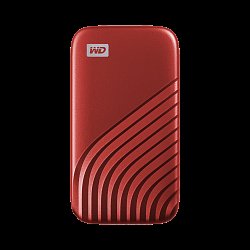 WD My Passport SSD 2TB červená