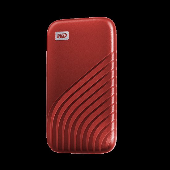 WD My Passport SSD 2TB červená