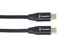 PremiumCord Kabel USB-C M/M, 240W 480 MBps, 1m