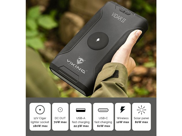 Outdoorová powerbanka Viking VIDAR II