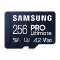 Samsung micro SDXC 256GB PRO Ultimate + SD adaptér