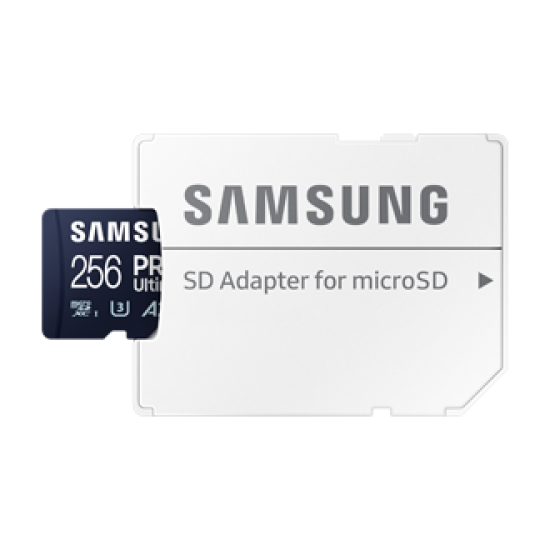 Samsung micro SDXC 256GB PRO Ultimate + SD adaptér