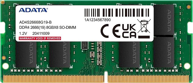 SO-DIMM 8GB DDR4-2666MHz ADATA CL19