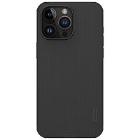 Nillkin Super Frosted PRO Zadní Kryt pro Apple iPhone 15 Pro Max Black (Without Logo Cutout)