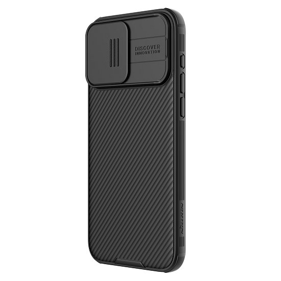 Nillkin CamShield PRO Magnetic Zadní Kryt pro Apple iPhone 15 Pro Black