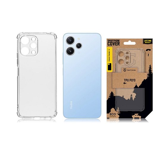 Tactical TPU Plyo Kryt pro Xiaomi Redmi 12 4G/5G Transparent