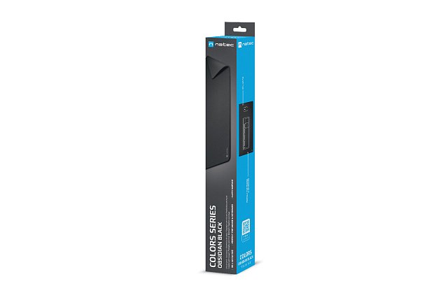 Podložka pod myš Natec OBSIDIAN BLACK 800x400mm