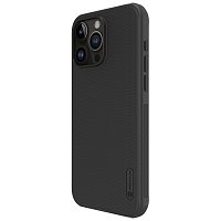 Nillkin Super Frosted PRO Zadní Kryt pro Apple iPhone 15 Pro Max Black (Without Logo Cutout)