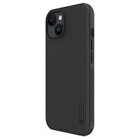 Nillkin Super Frosted PRO Zadní Kryt pro Apple iPhone 15 Black (Without Logo Cutout)