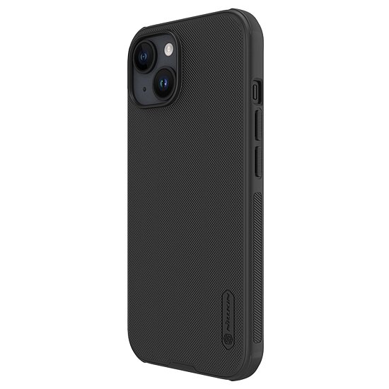 Nillkin Super Frosted PRO Zadní Kryt pro Apple iPhone 15 Black (Without Logo Cutout)