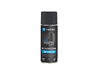 Natec stlačený vzduch RACCOON AIR 400 ml