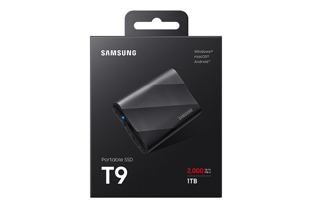 SSD 1TB Samsung externí T9, černá