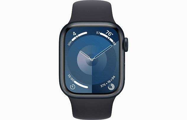 Watch S9 Cell, 45mm Midnight/Midnight SB - S/M