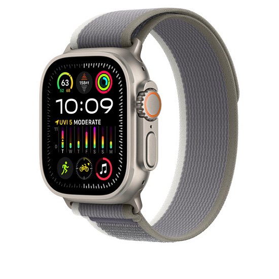 Watch Acc/49/Green/Gray Trail Loop - S/M