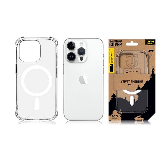 Tactical MagForce Plyo Kryt pro Apple iPhone 14 Pro Transparent