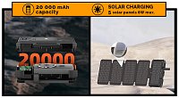 Solární powerbanka VIKING TYR II