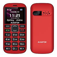 ALIGATOR A720 4G Sen.červeno-čern+st.nab.