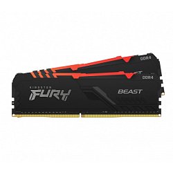 32GB DDR4-2666MHz CL16  FURY Beast RGB, 2x16GB