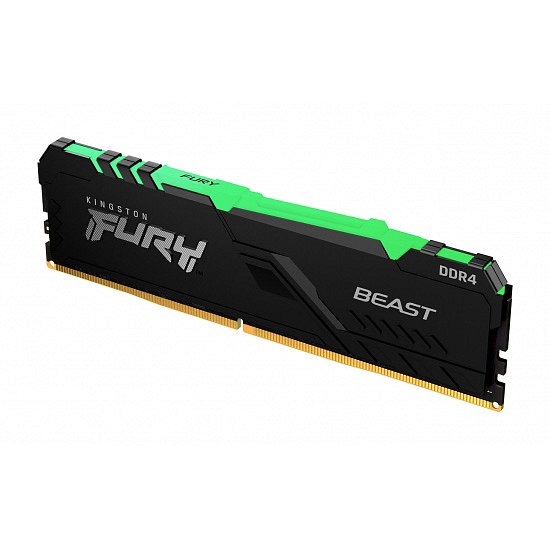16GB DDR4-3600MHz CL18  Kingston FURY Beast RGB