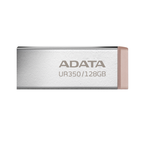 ADATA UR350/128GB/USB 3.2/USB-A/Hnědá