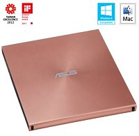 AKCE_ASUS SDRW-08U5S-U/PINK externí slim + soft