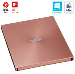 AKCE_ASUS SDRW-08U5S-U/PINK externí slim + soft