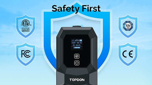 TOPDON PulseQ AC Portable - 3,7kW