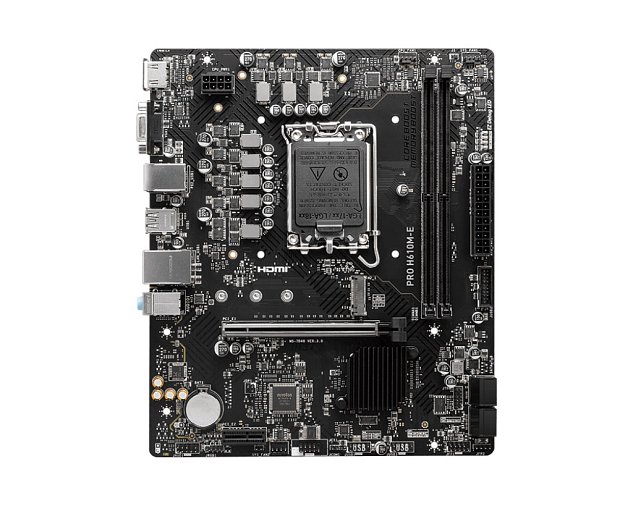 MSI PRO H610M-E