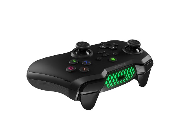 Bezdrátový gamepad Genesis MANGAN 400 pro PC/Switch/Mobil, černý