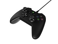 Drátový gamepad Genesis MANGAN 300, pro PC/Switch/Mobil, černý