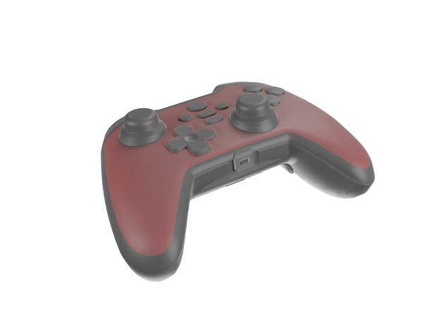 Drátový gamepad Genesis MANGAN 300, pro PC/Switch/Mobil, červený