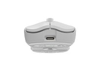 Genesis herní myš ZIRCON 500/Herní/Optická/10 000DPI/Bezdrátová USB + Bluetooth/Bílá