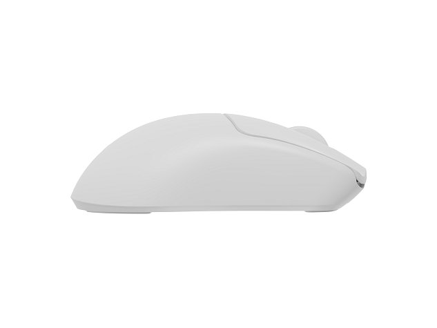 Genesis herní myš ZIRCON 500/Herní/Optická/10 000DPI/Bezdrátová USB + Bluetooth/Bílá