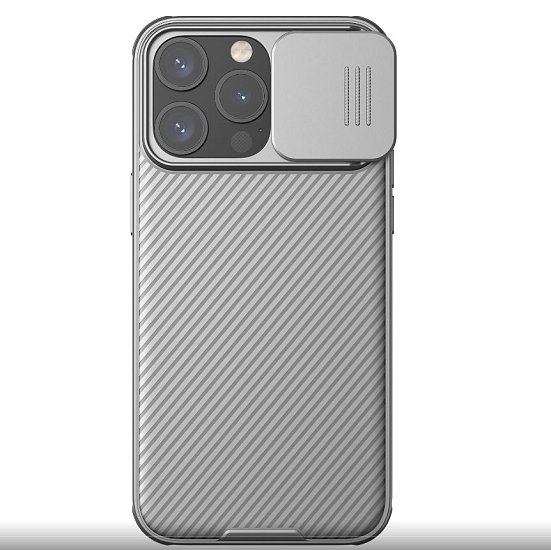 Nillkin CamShield PRO Zadní Kryt pro Apple iPhone 15 Pro Titanium Gray