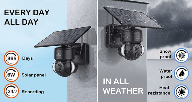 Solární HD kamera Viking HDs01 4G