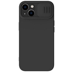 Nillkin CamShield Silky Silikonový Kryt pro Apple iPhone 15 Classic Black