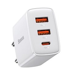 Baseus CCXJ-E02 Compact Quick Nabíječka USB-C 30W White