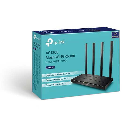 TP-Link Archer A6 AC1200 WiFi DualBand Gb router