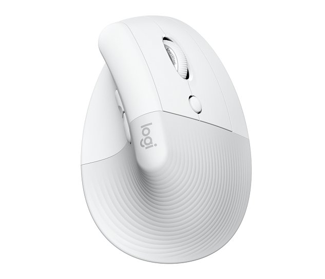 myš Logitech LIFT For Business, OFF WHITE