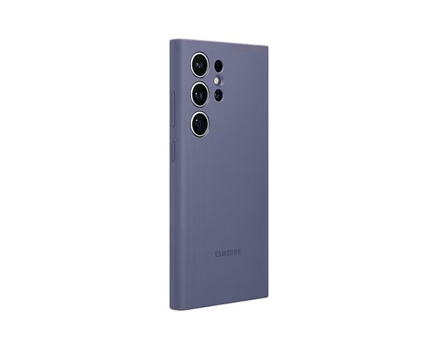 Samsung Silikonový zadní kryt S24 Ultra Violet