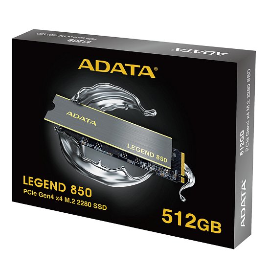 ADATA SSD 512GB Legend 850  NVMe Gen 4x4