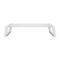 TRUST MONTA GLASS MONITOR STAND WHT